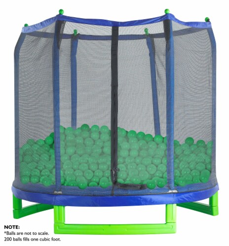 Upper Bounce Crush Proof Plastic Trampoline Pit Balls 200 Pack - Green, Set  of 200 balls - Ralphs