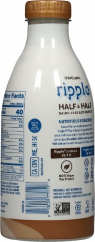 Ripple® Original Dairy Free Half & Half Perspective: back