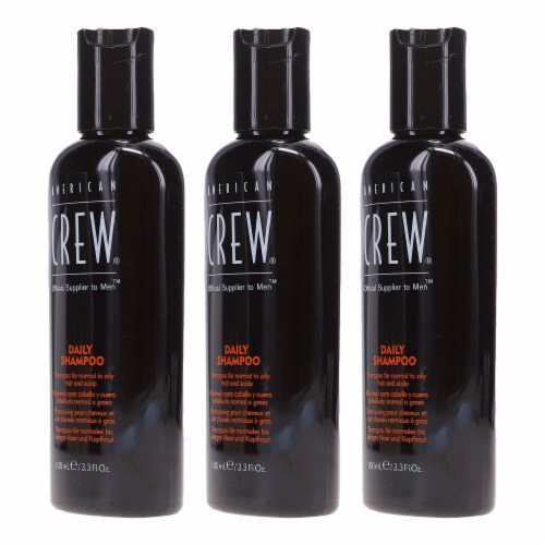 American Crew Daily Shampoo 3.3 oz 3 Pack Perspective: back