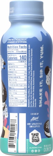 Alani NU Cookie & Cream Fit Shake Protein Shake Perspective: back