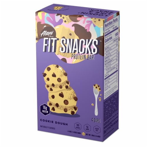 Alani NU Cookie Dough Protein Bars Perspective: back