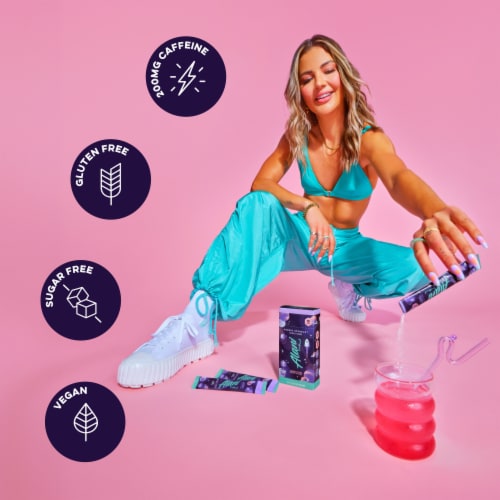 Alani NU Cosmic Stardust™ Energy Stick Mix Perspective: back