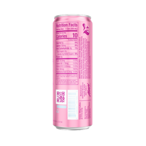 Alani NU Kimade Energy Drink Can Perspective: back