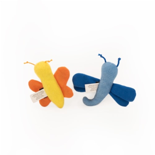 ZippyPaws Butterfly & Dragonfly Cat Toys Perspective: back