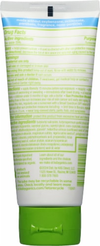 Babyganics® Sunscreen Lotion SPF 50 Perspective: back