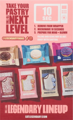 Legendary Foods™ Strawberry Protein Pastry Perspective: back