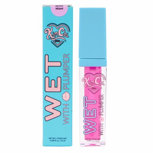 KimChi Chic Beauty Wet Gloss With Plumper - Miami Perspective: back