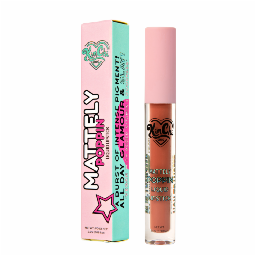 KimChi Chic Beauty Mattely Poppin Liquid Lipstick - Get It Mama Perspective: back