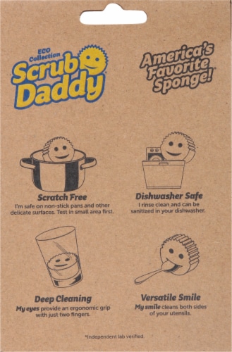 Scrub Daddy® Scrub Daddy Dye Free Perspective: back