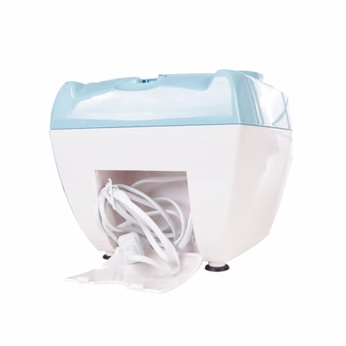 Tayama 27 oz. Blue Electric Ice Shaver Snow Cone Machine Perspective: back