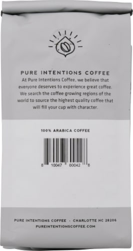 Pure Intentions Porchlight Medium Roast Ground Coffee Perspective: back