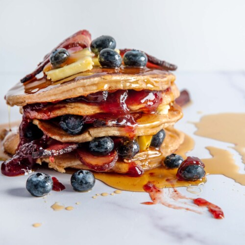 igourmet Breakfast in Bed Gift Tray Perspective: back
