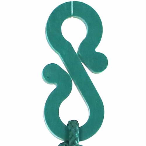 Sunnydaze 5-Inch Indoor/Outdoor Colored Lighted Ball Hanging Decor - Green Perspective: back