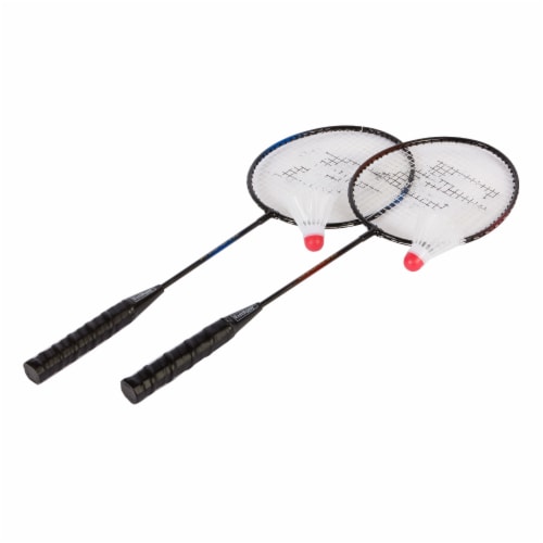 EastPoint 2 Player Badminton Racket Set Perspective: back