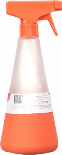 Cleancult Clay Red Glass All Purpose Cleaner Bottle Perspective: back
