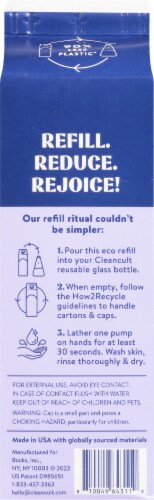 Cleancult Lavender Scent Liquid Hand Soap Refill Perspective: back