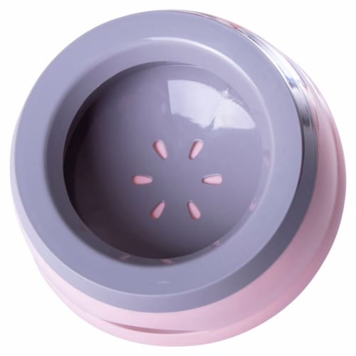 Pet Life Hydrain Anti-Spill Water and Food Pet Bowl Perspective: back