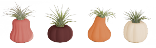 LiveTrends Life Magnetic Foliage Planter Perspective: back