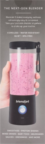 BlendJet® 2 Portable Blender - Black Perspective: back