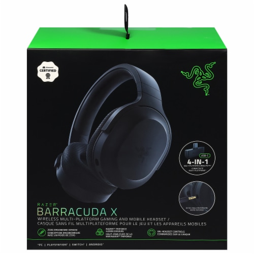 Razer™ Barracuda X Wireless Gaming Headset Perspective: back