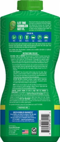 Green Gobbler® Liquid Drain Clog Dissolver Perspective: back