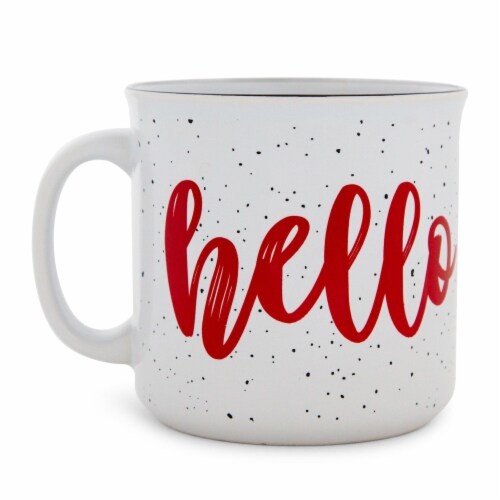Hello Kitty 823733 20 oz Face Ceramic Camper Mug, 1