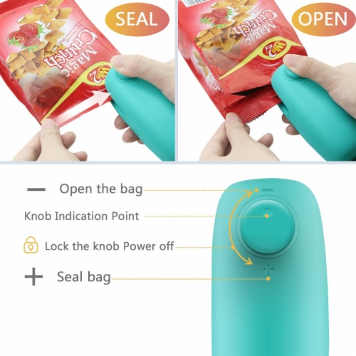 KITCHEN HEAT BAG SEALER FOR CHIP COOKIE CANDY PLASTIC ZIP BAG
