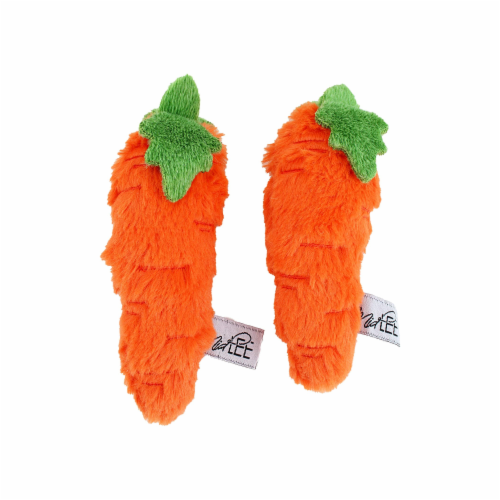 giant stuffed carrot dog toy
