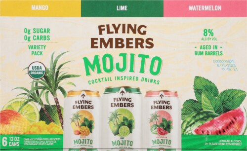 Flying Embers Mojito Variety Pack Perspective: back