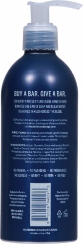 Hand in Hand Cactus Blossom Body Wash Perspective: back