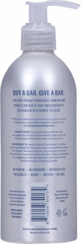 Hand in Hand Cactus Blossom Body Lotion Perspective: back