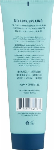 Hand in Hand Sea Salt Sugar Scrub Perspective: back