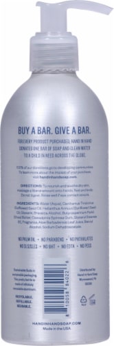 Hand in Hand Sea Salt Body Lotion Perspective: back