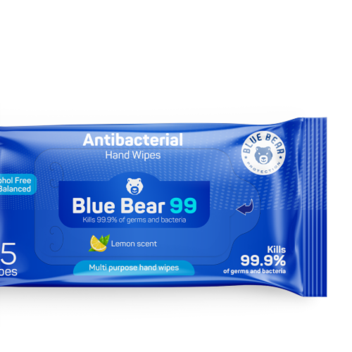 Antibacterial Wipes - (36) 15 Sheet Packs Perspective: back