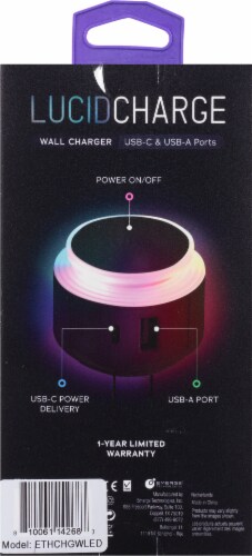 Helix Lucid Charge Wall Charger Perspective: back