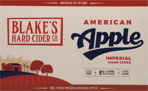 Blake's American Apple Imperial Hard Cider Perspective: back