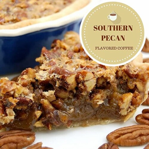 Southern Pecan Medium Roasted Ground Coffee 1lb Perspective: back