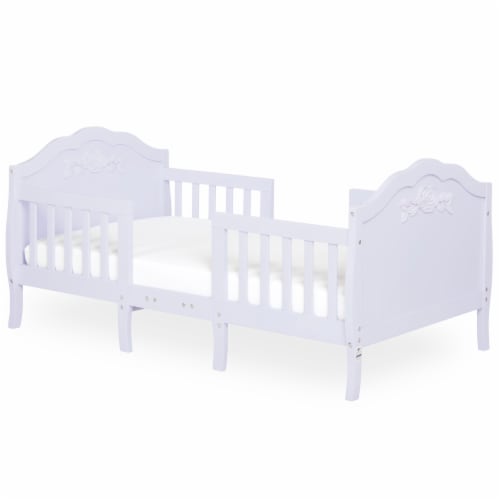 SweetPea Baby Rose 3-in-1 Convertible Toddler Bed Perspective: back