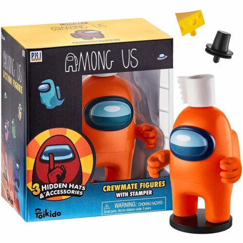 among us figure with stamper