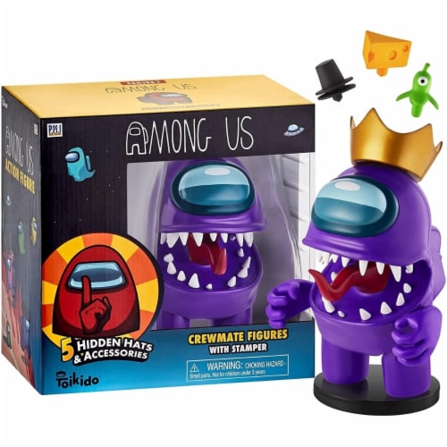 among us figure with stamper