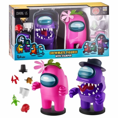 among us figure with stamper
