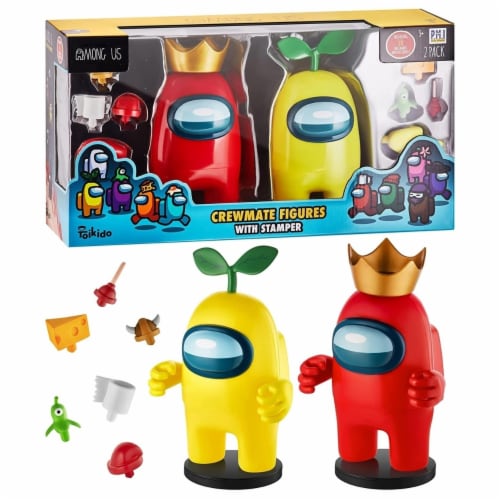 among us figure with stamper