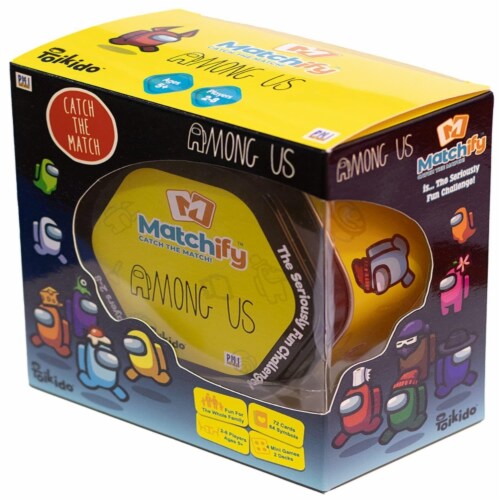 Matchify Among Us Party Card Game Catch The Match Spot Shout It Out PMI International Perspective: back