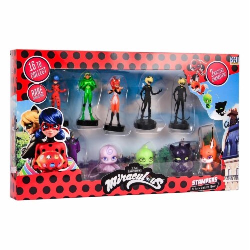 Miraculous Ladybug Stamps 12pk Adrien Plagg Queen Bee Party Favor Figure  Set PMI, 12-pack - Fry's Food Stores