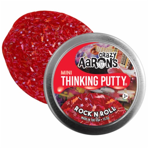 Crazy Aarron's® Mini Thinking Putty ® Rock N Roll Perspective: back