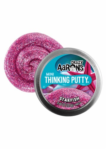 Crazy Aaron's® Starfish Mini Thinking Putty Tin Perspective: back