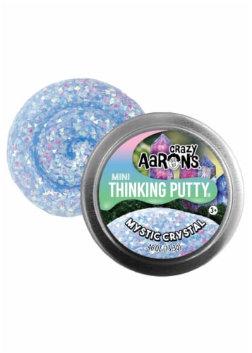 Crazy Aaron's® Mystic Crystal Mini Thinking Putty Tin Perspective: back