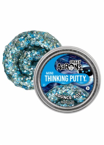 Crazy Aaron's® Bounce Bot Mini Thinking Putty® Perspective: back