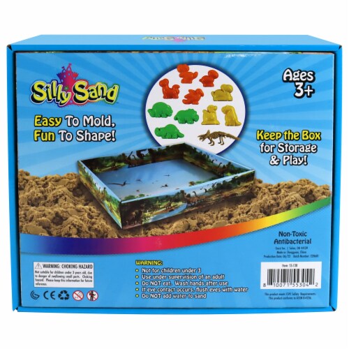 Big Time Toys Silly Sand™ Dino Discovery Set Perspective: back
