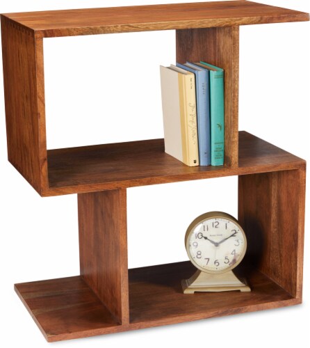Sitswell Colton Asymmetric 2-Cube Bookcase Perspective: back